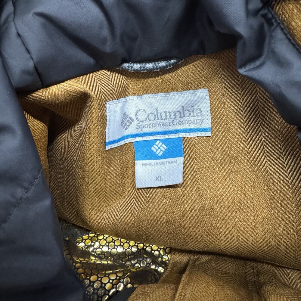 Columbia Women's Brown Hooded Rain Jacket - Picture 14 of 15